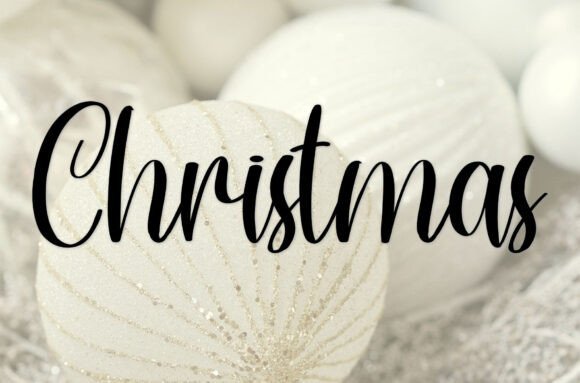 Christmas Font - Featured Image
