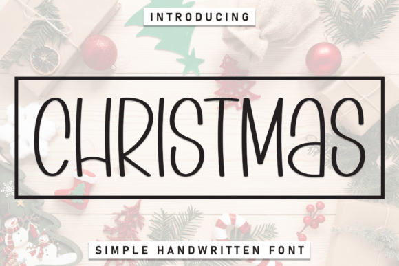 Christmas Font - Featured Image