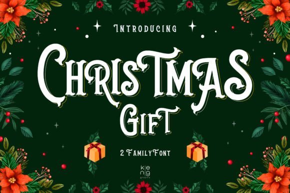 Christmas Gift Font - Featured Image