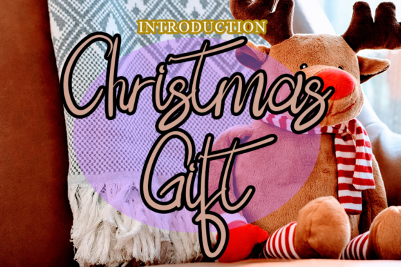 Christmas Gift Font - Featured Image