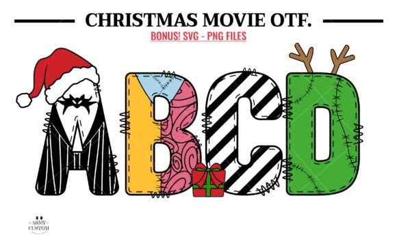 Christmas Movie Bundle Font - Featured Image