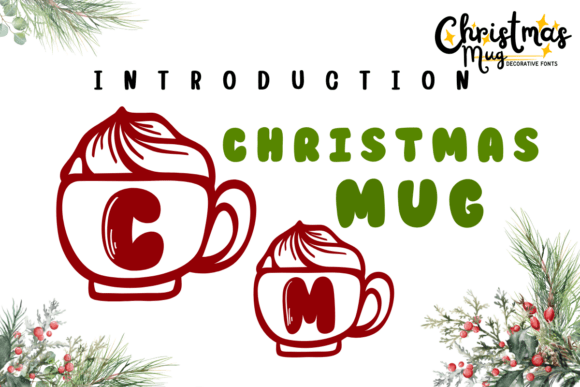 Christmas Mug Font - Featured Image