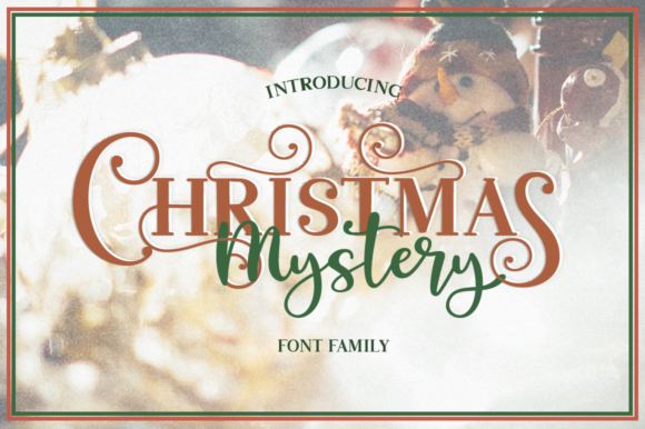 Christmas Mystery Family Font - Featured Image