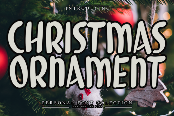 Christmas Ornament Font - Featured Image