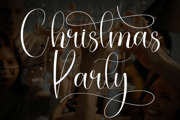 Christmas Party Font - Featured Image