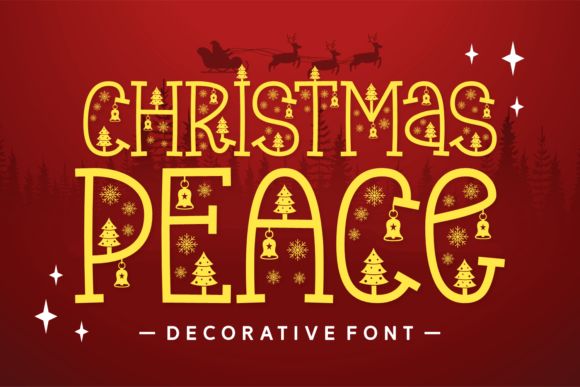 Christmas Peace Font - Featured Image