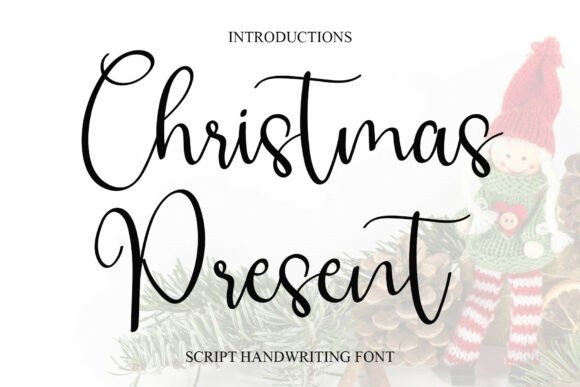 Christmas Present Font - Featured Image
