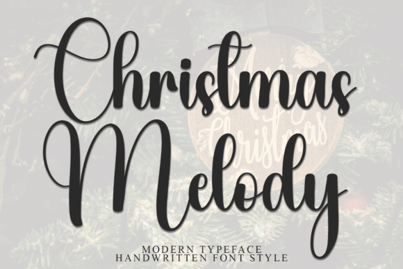 Christmas Pudding Font - Featured Image