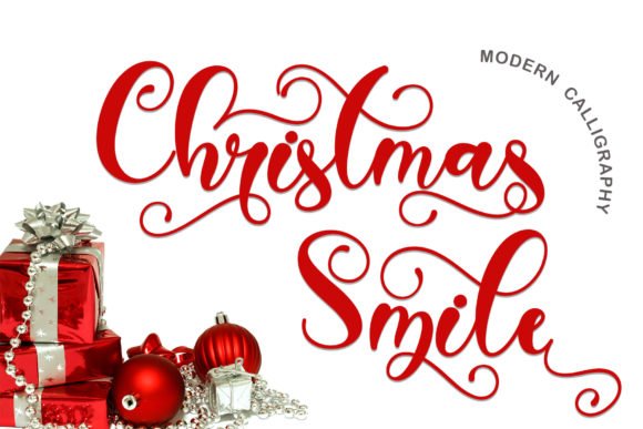Christmas Smile Font - Featured Image
