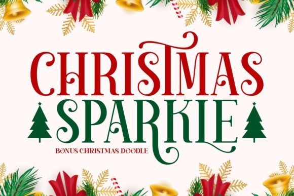 Christmas Sparkle Font - Featured Image