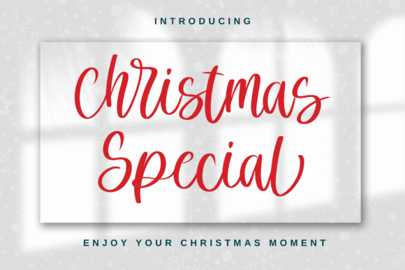 Christmas Special Font - Featured Image