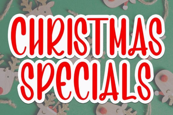 Christmas Specials Font - Featured Image