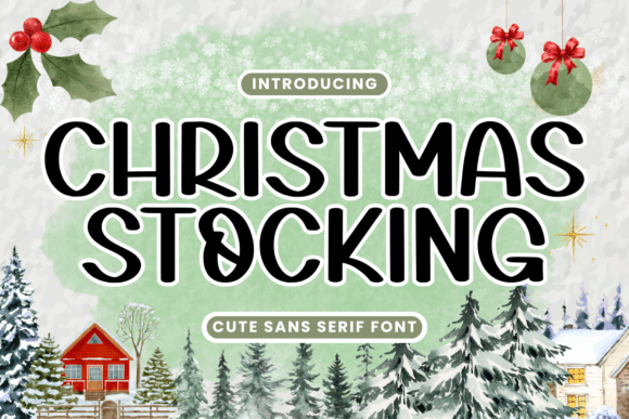 Christmas Stocking Font - Featured Image