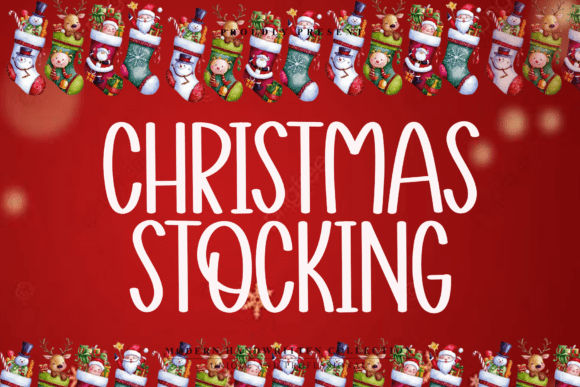 Christmas Stocking Font - Featured Image