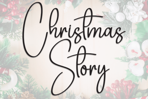 Christmas Story Font - Featured Image