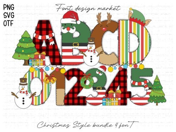 Christmas Style Font - Featured Image