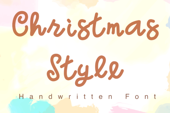 Christmas Style Font - Featured Image