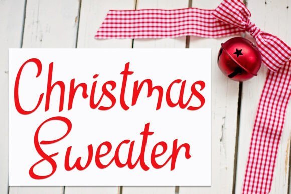 Christmas Sweater Font - Featured Image