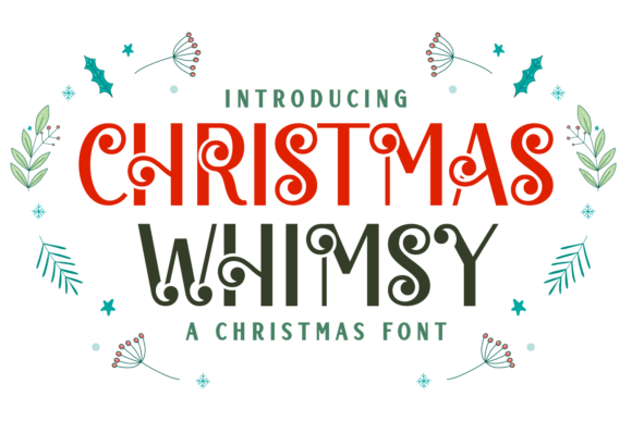 Christmas Whimsy Font - Featured Image