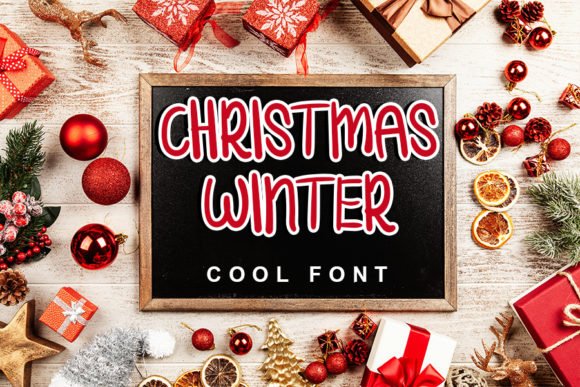 Christmas Winter Font - Featured Image