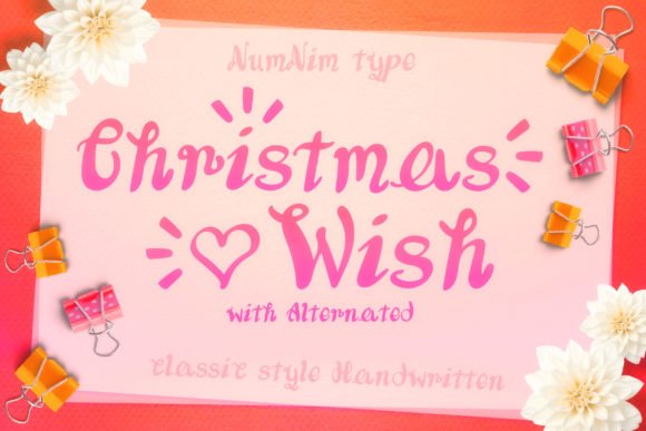 Christmas Wish Font - Featured Image