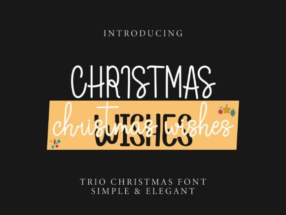 Christmas Wishes Font - Featured Image