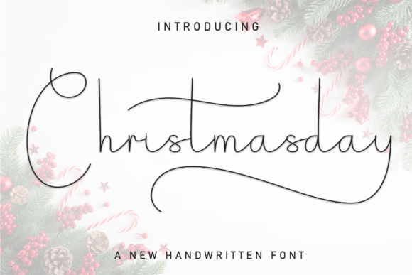 Christmasday Font - Featured Image