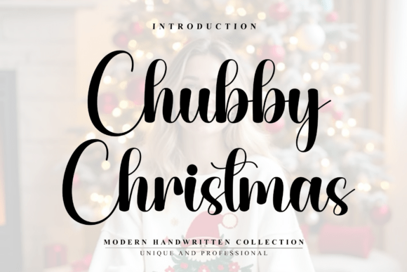 Chubby Christmas Font - Featured Image