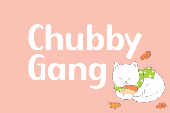 Chubby Gang Font - Featured Image