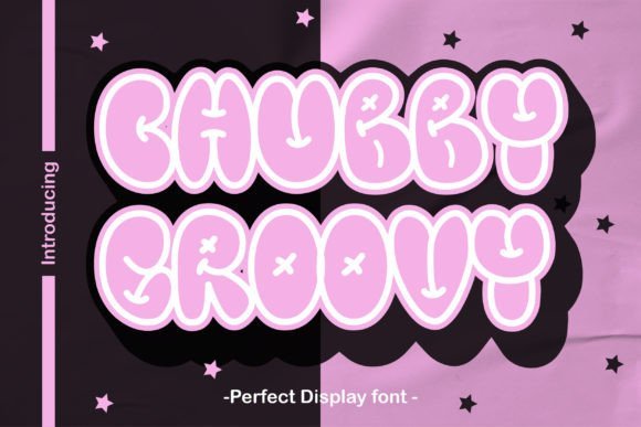 Chubby Groovy Font - Featured Image