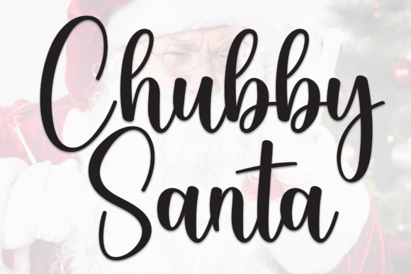 Chubby Santa Font - Featured Image