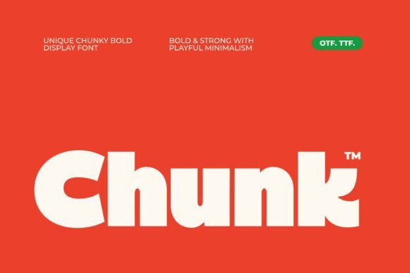Chunk Font - Featured Image