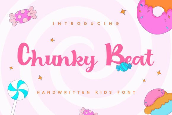 Chunky Beat Font - Featured Image
