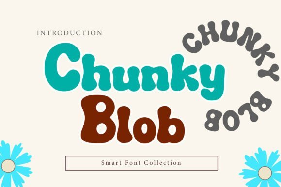 Chunky Blob Font - Featured Image