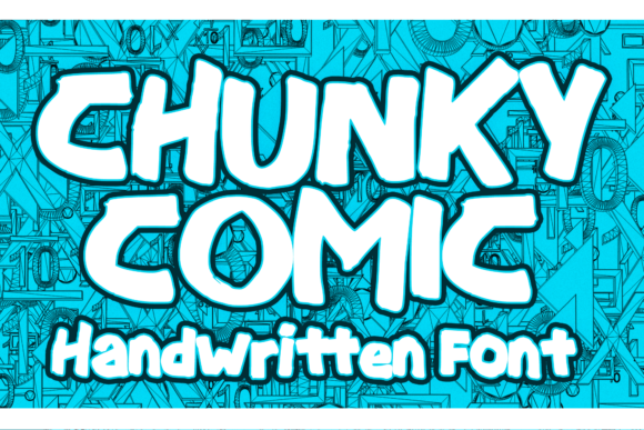 Chunky Comic Font - Featured Image