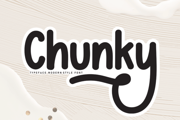 Chunky Font - Featured Image