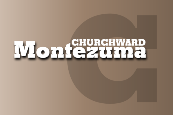 Churchward Montezuma Font - Featured Image