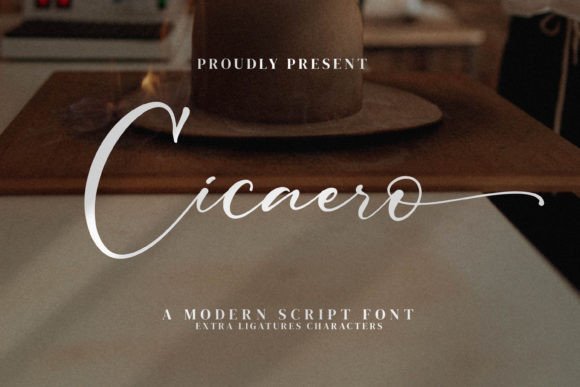 Cicaero Font - Featured Image