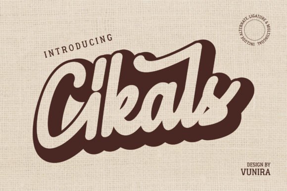 Cikals Font - Featured Image