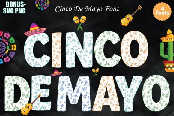Cinco De Mayo Font - Featured Image