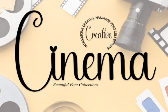 Cinema Font - Featured Image