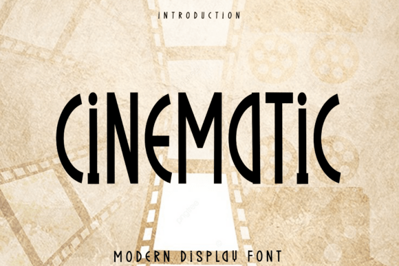 Cinematic Font - Featured Image