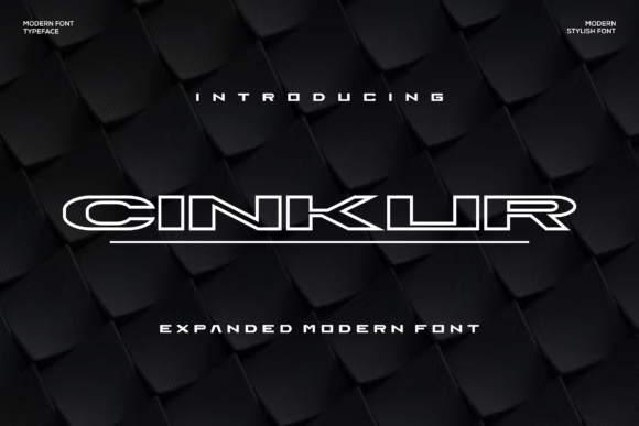 Cinkur Font - Featured Image