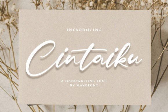 Cintaiku Font - Featured Image