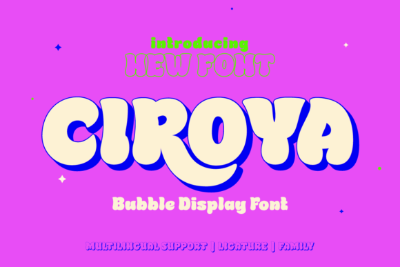 Ciroya Font - Featured Image