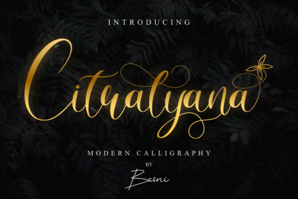 Citralyana Font - Featured Image