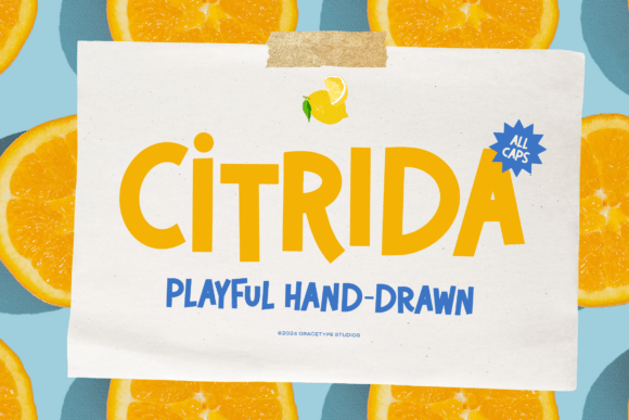 Citrida Font - Featured Image