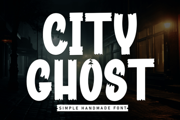 City Ghost Font - Featured Image