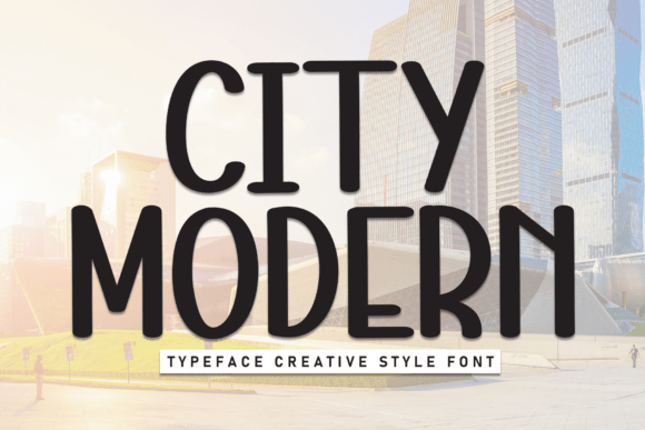 City Modern Font - Featured Image