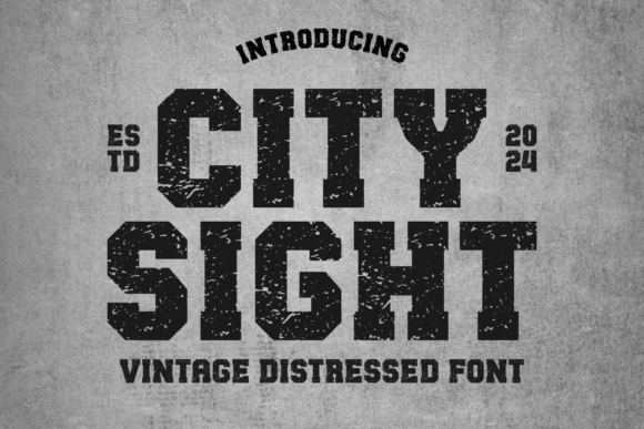 City Sight Font - Featured Image